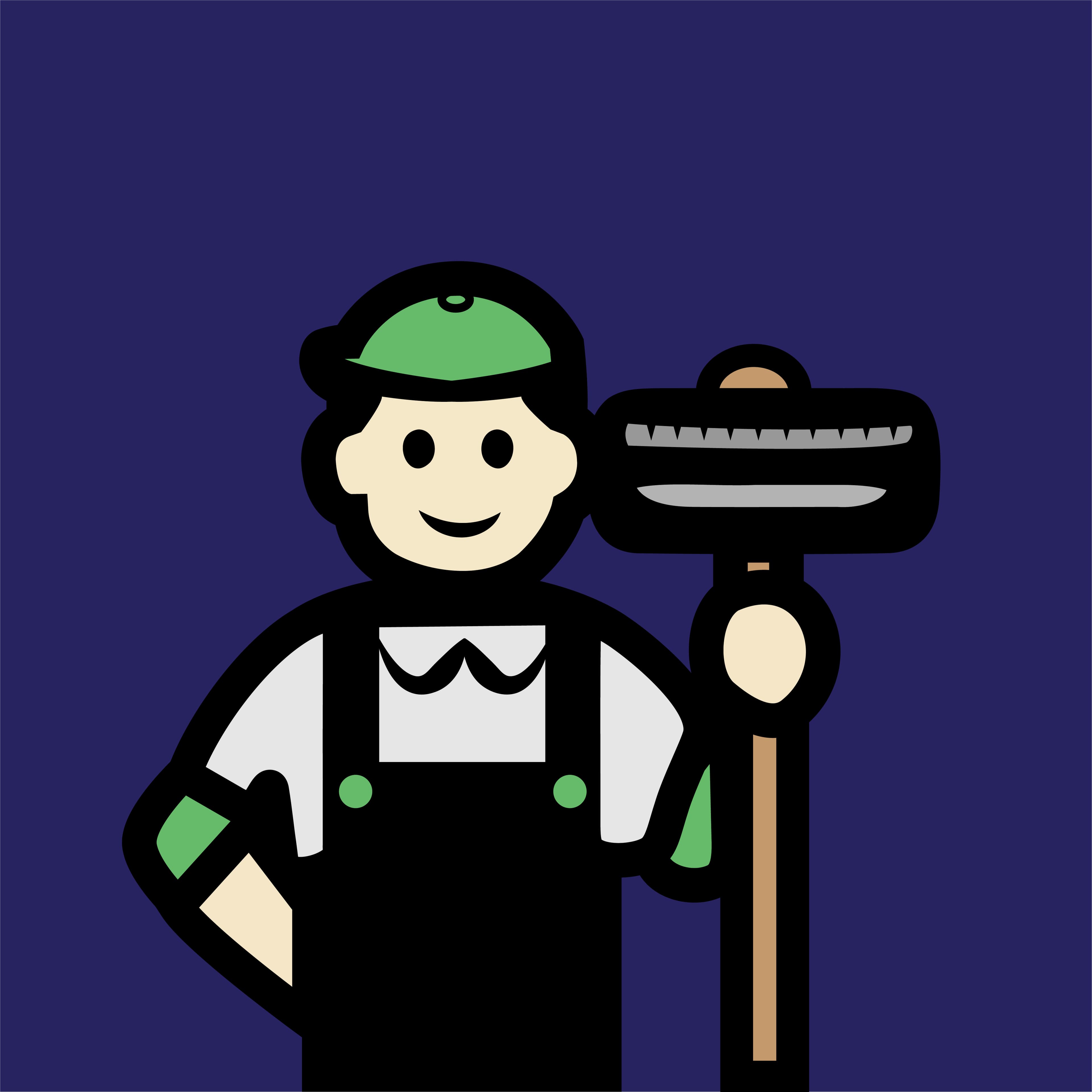 Loughney's Cleaning Service — brand identity