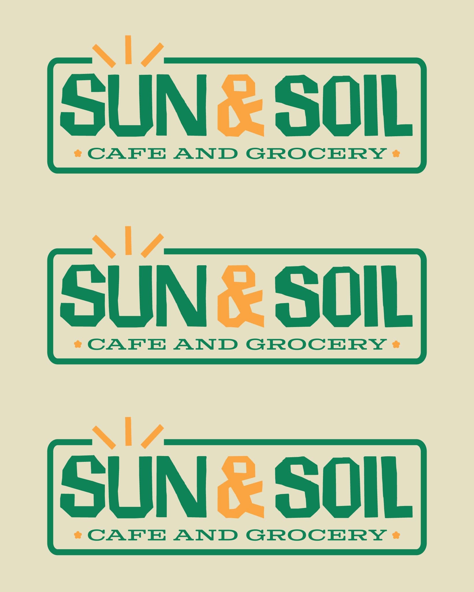 Sun & Soil, cover